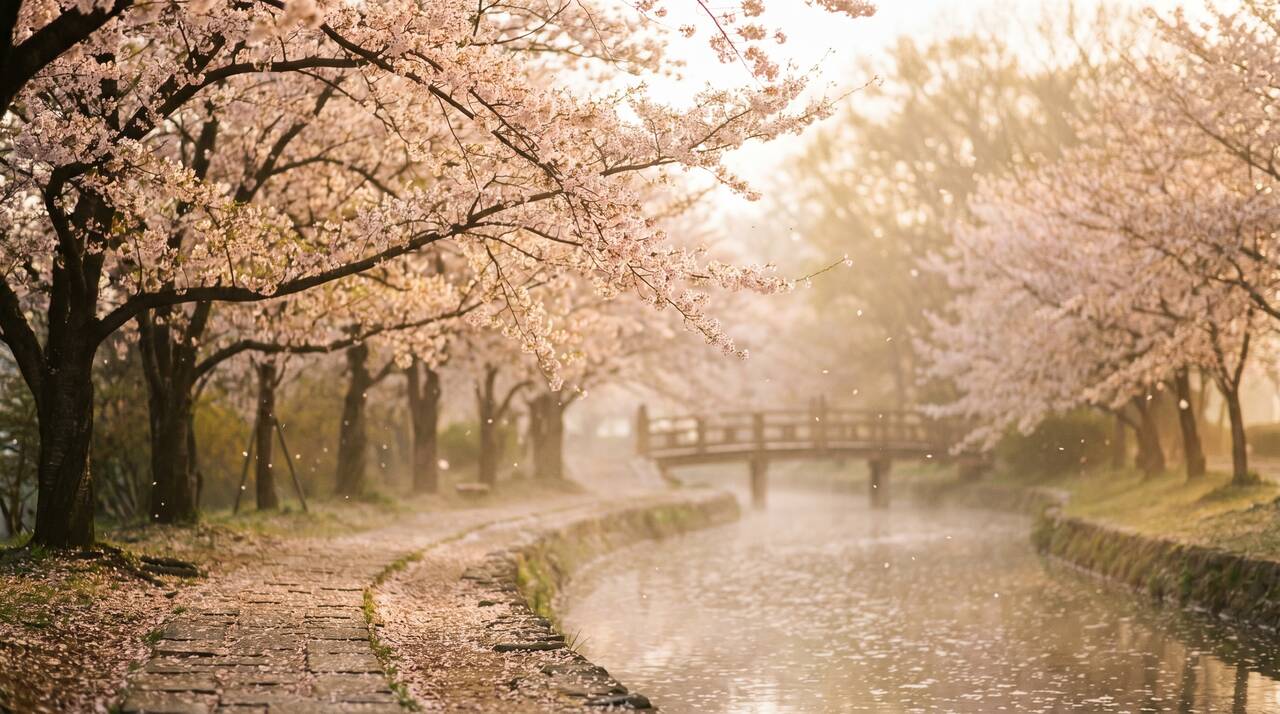 樱花视频 - 樱花河畔春日影像 - uowwifl.cn